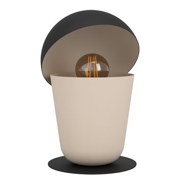 BATABANO - Lampada da tavolo - E27 1X40W - Struttura in acciaio / fini