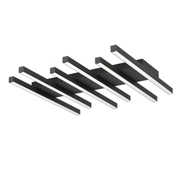 PADULARI - Plafone - LED 25,6W 3000-6500K 3800Lm inclusa - Struttura i