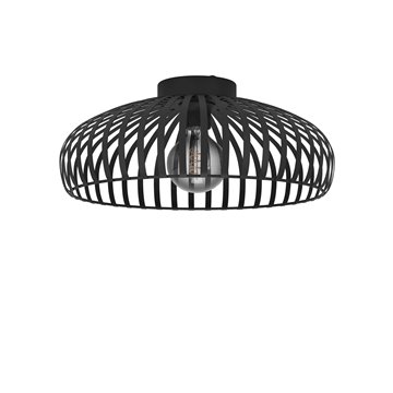 MOGANO 3 - Plafone - E27 1X40W - Struttura in acciaio / finitura nero