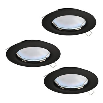 PENETO Illuminazione da incasso GU10-LED 3X2,8W inclusa Struttura in a