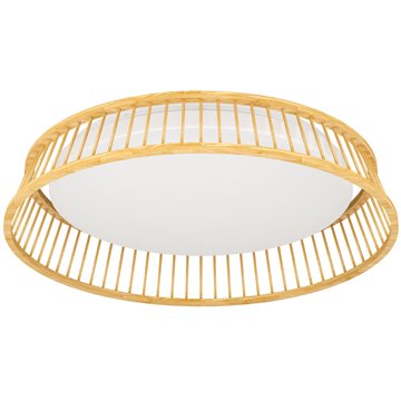 LUPPINERIA - Plafone - LED 20W 3000K 2400Lm inclusa - Struttura in leg