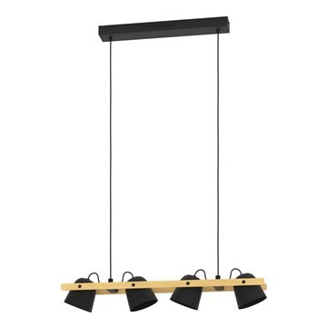 HORNWOOD-Z - Sospensione - LED 4X3,7W 2700-6500K 2200Lm inclusa - Stru