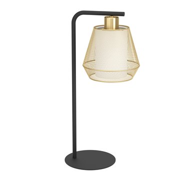 CIUDADELA - Lampada da tavolo - E27 1X40W - Struttura in acciaio / fin