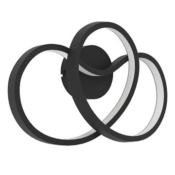 GIANELLA - Applique - LED 14,5W 3000K 1400Lm inclusa - Struttura in al