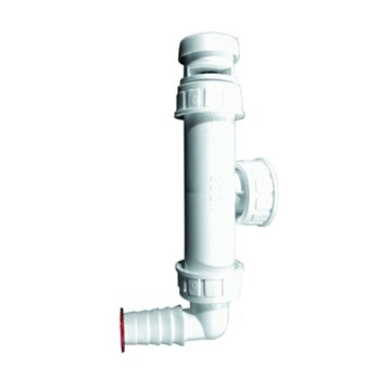 Attacco per lavatrice con aeratore e antiriflusso