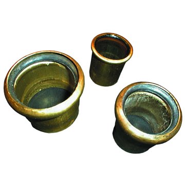 Manicotto di collegamento in ottone DN40 con O-Ring