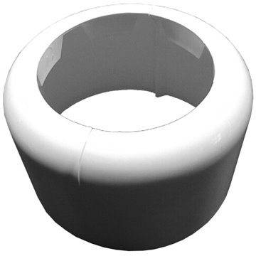 Rosone apribile per WC DN110 bianco