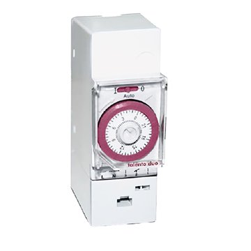 Interruttore elettromeccanico programmabile giornaliero - Talento Duo