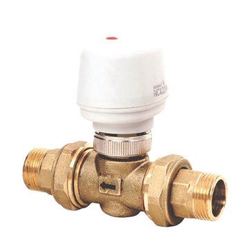 Valvola di zona a pistone con attuatore 2 vie: controllo preciso del