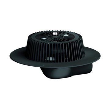 Sicurezza scarico tetti “PowerSafe” DN75 con collare in PP