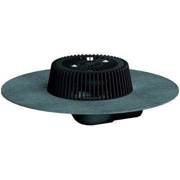 Sicurezza scarico tetti “PowerSafe” DN75 con membrana in bitume