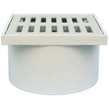 Prolunga d 145mm/portagriglia liscia (V4A) 147x147mm/138x138mm in plastica