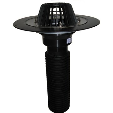 Scarico per restauro terrazzi/capannoni DN75