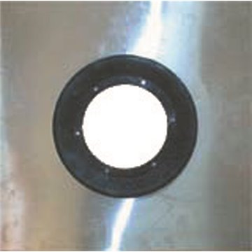 Guarnizione per impermeabilizzazione con lamiera acciaio zincato d 500mm