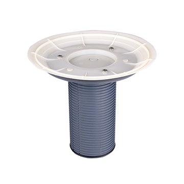 Prolunga con flangia di impermeabilizzazione incl. O-ring e nuova protezione per il cantiere premontata, per la serie HL3020