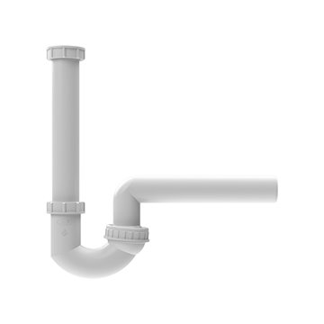 Sifone DN40x6/4'con snodo sferico