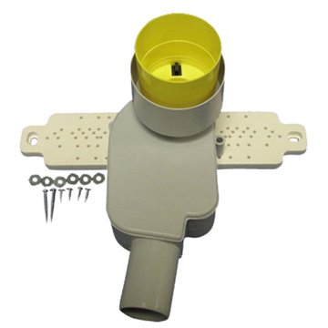 Gruppo sifone da incasso DN40 per lavabo composto da HL134.0 e HL44