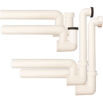 Sifone per scarico condensa DN40 con dispositivo antiodore