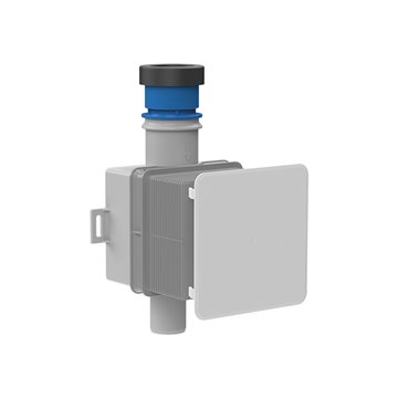 Sifone per acqua di condensa ad incasso con adattatore igenico