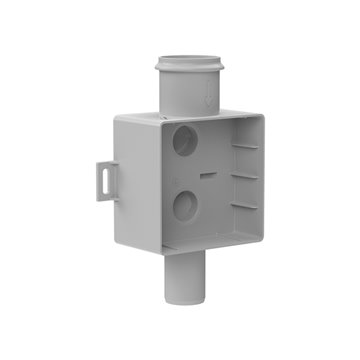 Corpo da incasso per sifone ad incasso per apparecchi di climatizzazione/100x100mm