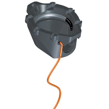 Set di riscaldamento incl. coibentazione per scarichi di balconi della serie HL5100T