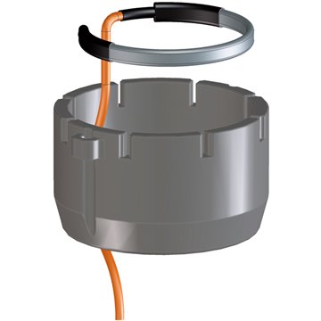 Set di riscaldamento incl. coibentazione per scarichi di balconi della serie HL3100T