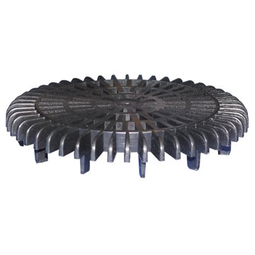 Griglia raccogli-fogliame per scarichi per balconi e terrazzi della serie HL80, HL90 e HL310NK, HL510NK