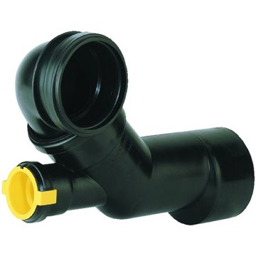 Curva Scarico WC Sospeso DN90/110 Rotabile Braga DN50 | Idrobay