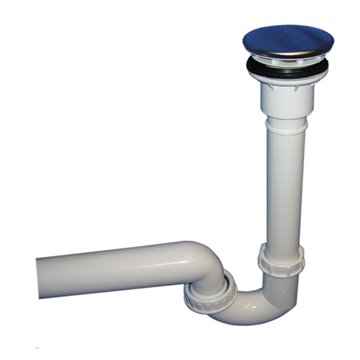 Sifone DN50x60-65mm con snodo, p.e. per lavandino Duore Ideal Standard