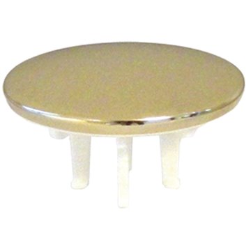 Piastra acciaio cromo ottonata d 86mm