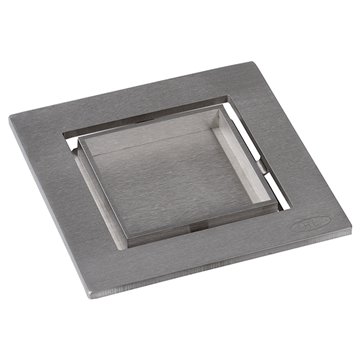 Griglia in acciaio inox piastrellabile