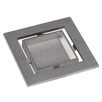 Griglia in acciaio inox piastrellabile