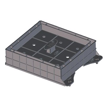 coperchio piastrellabile per HL600N/HL600NHO adatto anche per inserire la ghiaia all'interno della copertura