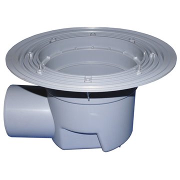 Scarico orizzontale 'Perfekt' DN110, flangiato, solo corpo