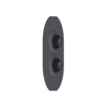 Kit impermeabilizzazione per due tubi DN75 con collare bituminoso