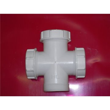 Raccordo a croce DN40x6/4'