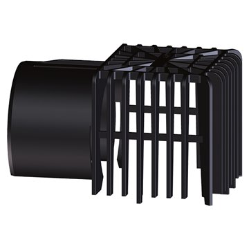 Cestello raccogli-foglie per scarichi per tetti piani della serie HL68