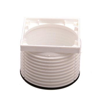 Portagriglia bianca d 110/92mm 100x100mm completa di O-Ring