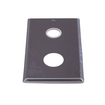 Piastra inox 180x100mm