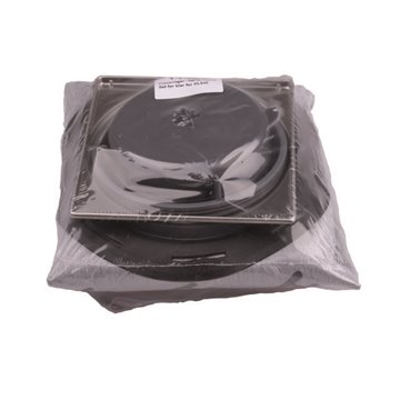 Set accessori per scarico doccia “PRIMUS-DRAIN”, comprenisvo di griglia in acciaio inox,kit di impermeabilizzazione, sifone, por