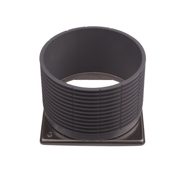 Cornice portagriglia d 146mm/100mm cornice inox 145x145mm, sistema Klick-Klack con fori filettati M6