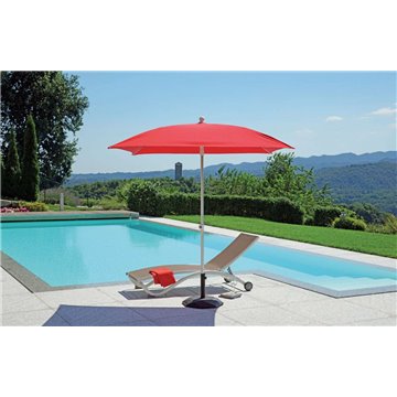 OMBRELLONE SCIROCCO FIBRA OLEFIN 2x2 FUSTO ALU (ITA)