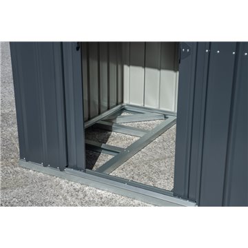 TELAIO PER PAVIMENTO IN  ACCIAIO GALVANIZZATO PER CASETTA A DUE FALDE 308X248