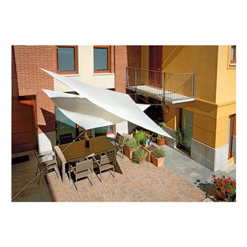 VELA 5 x 5 x 5 POLI ECRU'