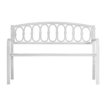 PANCA IN FERRO E GHISA BIANCA