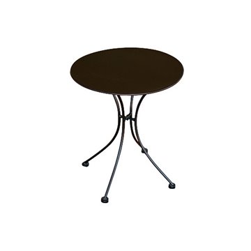 TAVOLO STRESA Ø60 cm - FERRO NERO