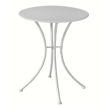 TAVOLO PESCHIERA Ø60 cm - FERRO AVORIO