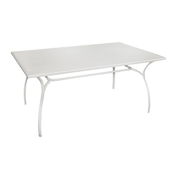 TAVOLO DESENZANO 160x100 - FERRO AVORIO