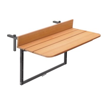 TAVOLO LOOK OUT PER BALCONI REGOLABILE 80X37