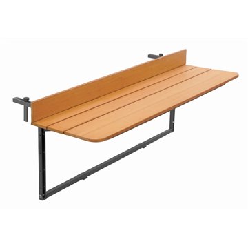 TAVOLO LOOK OUT PER BALCONI REGOLABILE 120X37